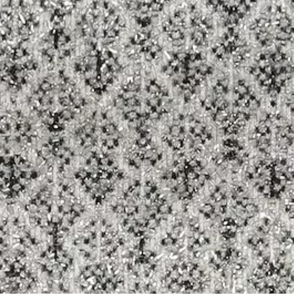 Sandro ivory black Jazz metallic jacquard knit mini skirt size 3/L - Picture 11 of 11